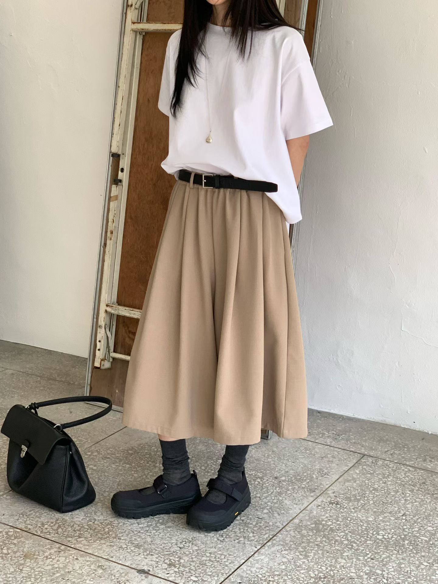 RE OS 間約靚版裙褲