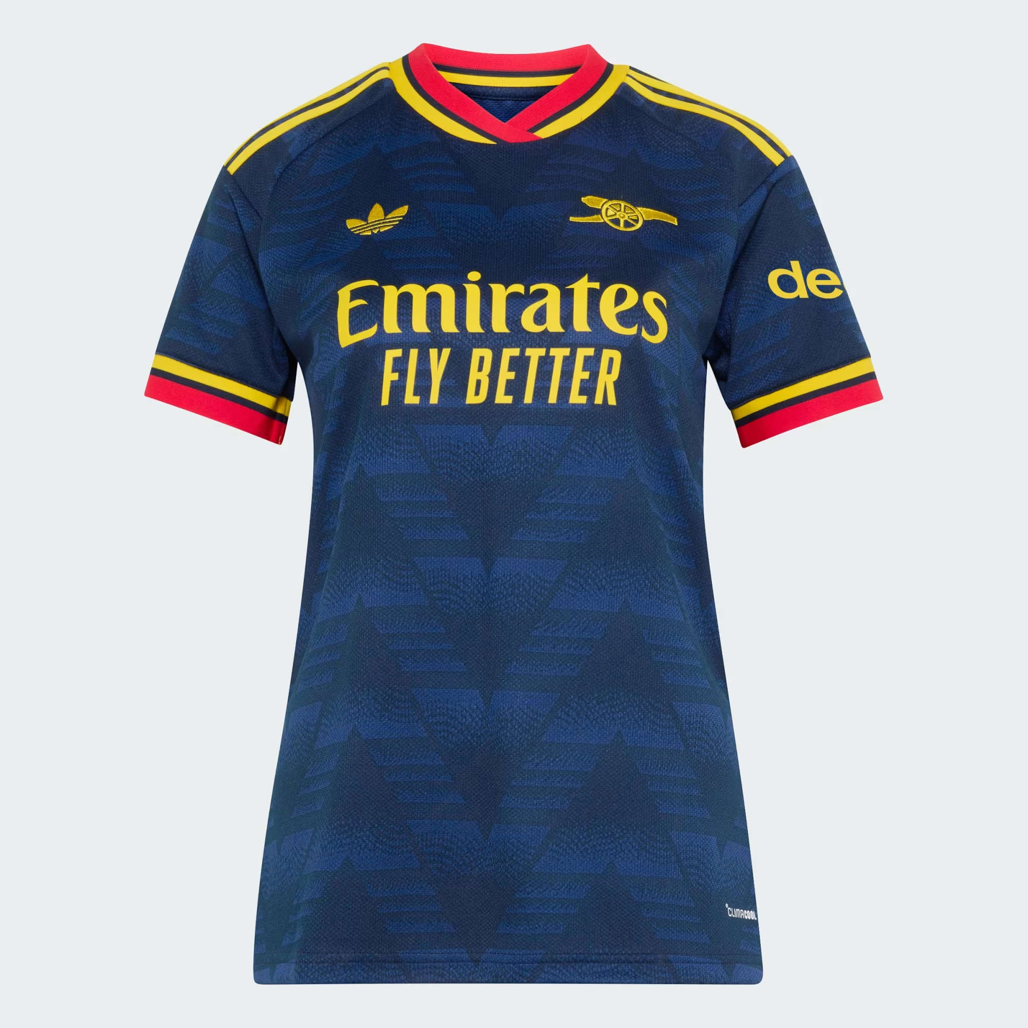 🍌重溫經典香蕉傳奇 Adidas Arsenal 阿仙奴 2026-27 女裝作客球迷版球衣 (可加印字章) KB9964