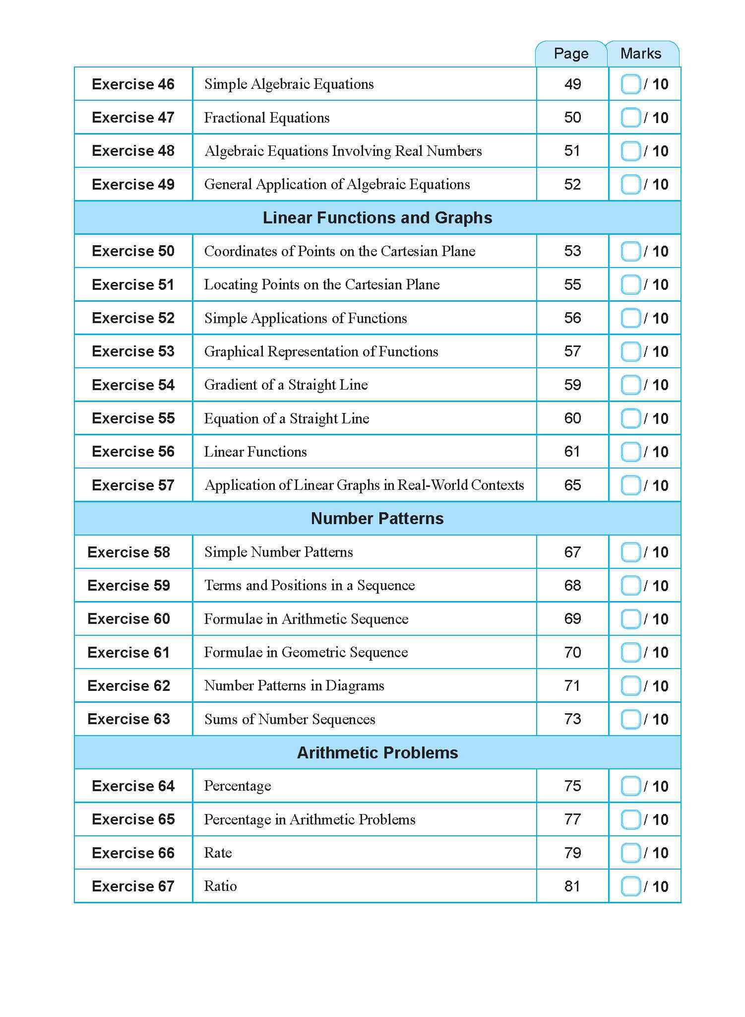 Conquer G3 Mathematics for Secondary 1 