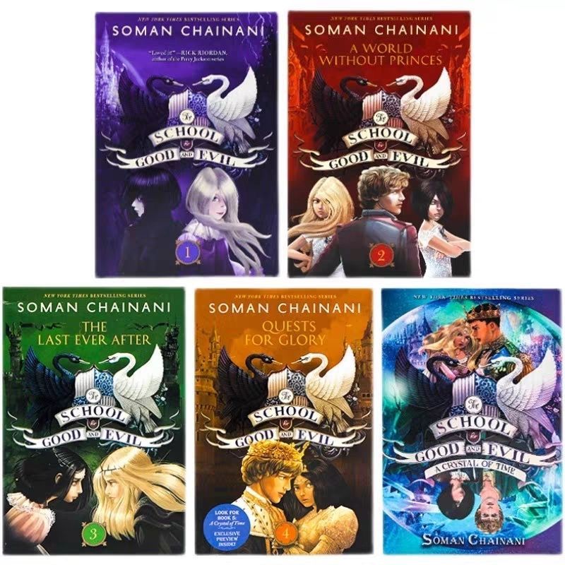 The School for Good and Evil Series 善惡魔法學院｜5 books｜善與惡的奇幻學校