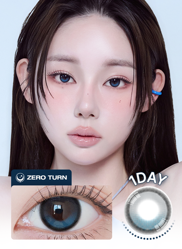 Lensvery - Zero Turn Noowner Clear Blue (1day/10P)
