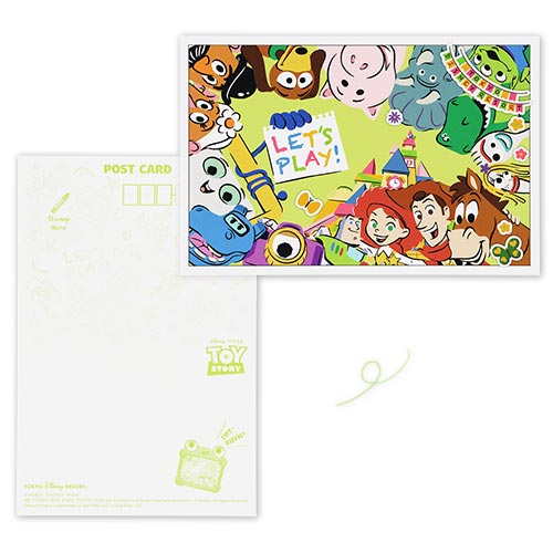 【預訂】TDR Toy Story 5 - postcard & sticker set