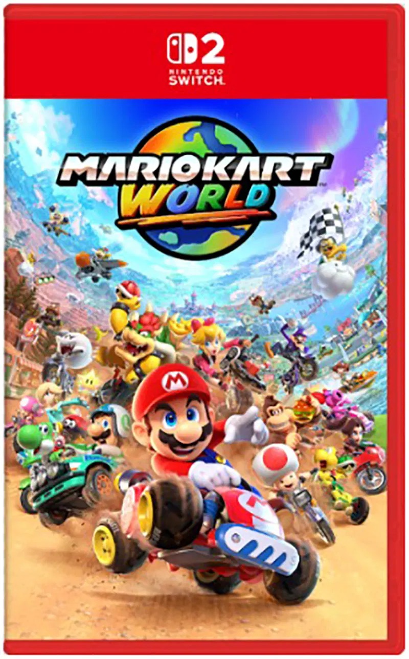 SW2 Mario Kart World 中英日文  ( 英文封面 )  SW2-0136