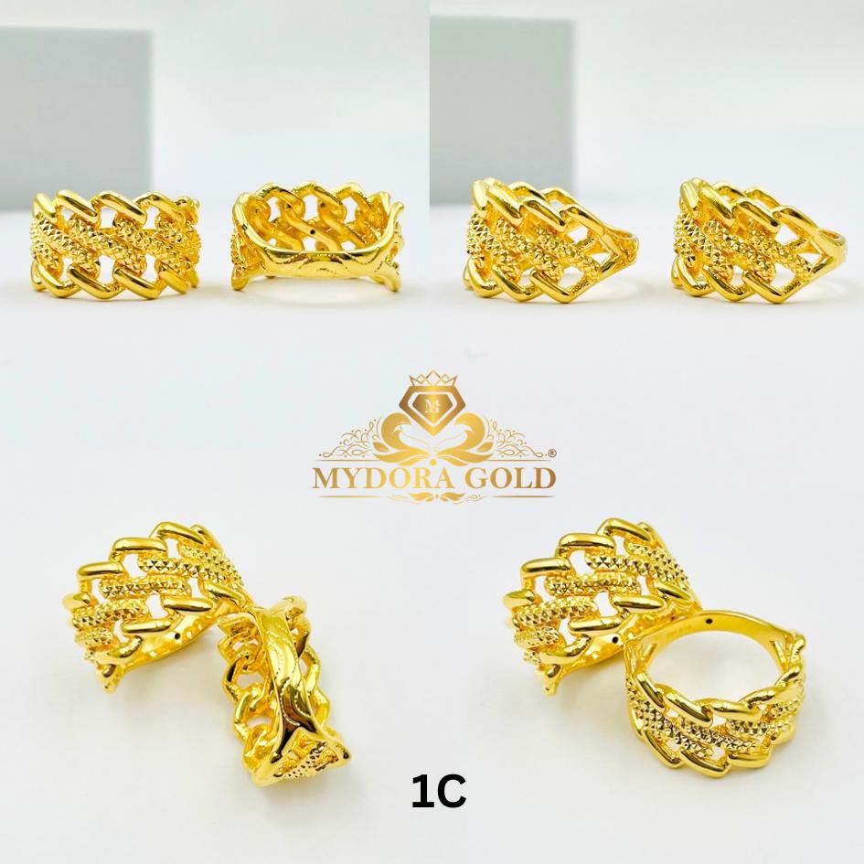 MYDORA Cincin Aliaa Paddy (5G) l EMAS 916/22K