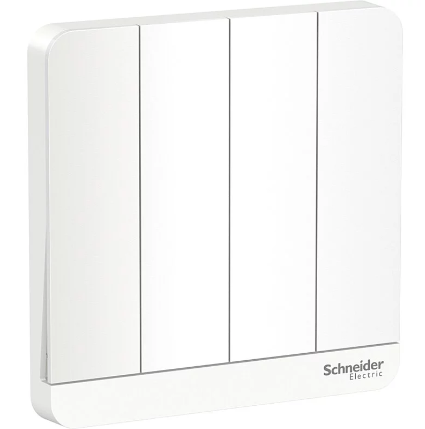 Schneider 施耐德 奐尚 16AX 四位雙控開關掣連LED指示燈 E8334L2LED_WG_C5