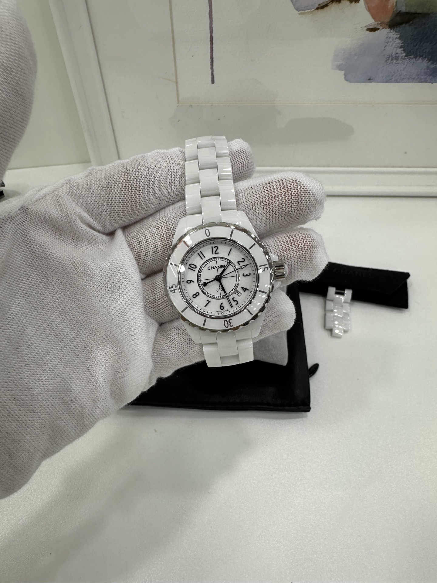 Pre owned chanel J12 watch / 提供免費為客人調教尺寸
