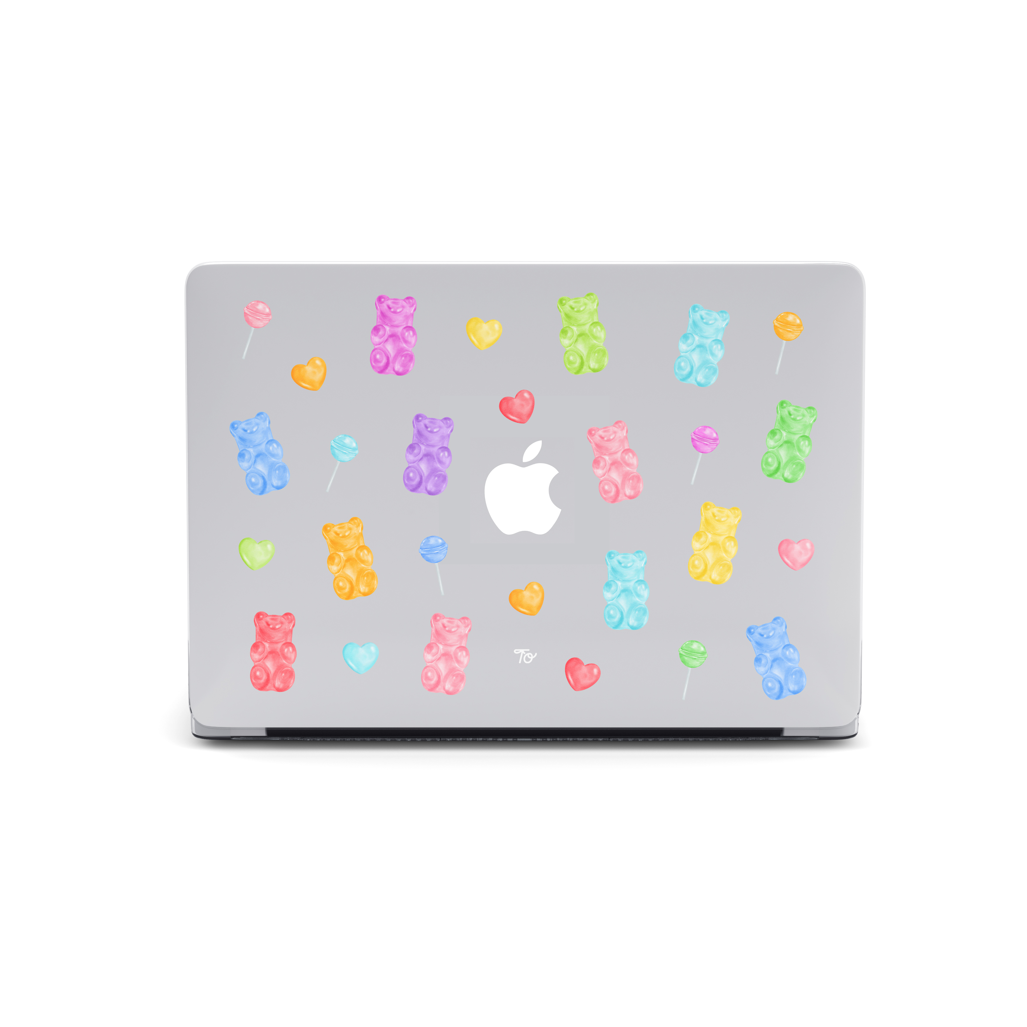 【Bling Bling Gummy Bears】Transparent MacBook Protective Case