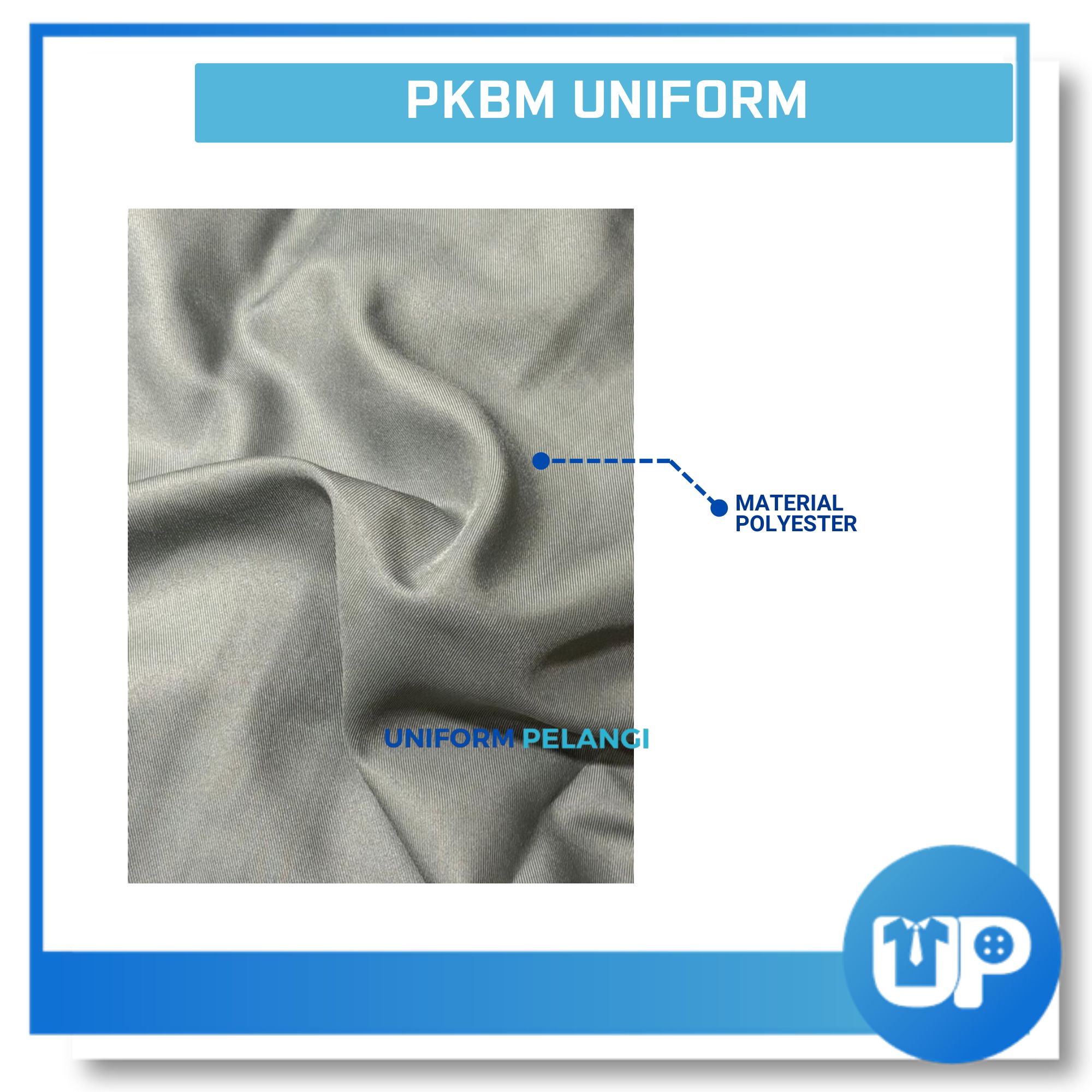 Uniform Kadet Bersatu PKBM Lengan Pendek Kemeja Pakaian Seragam Uniform Kokurikulum