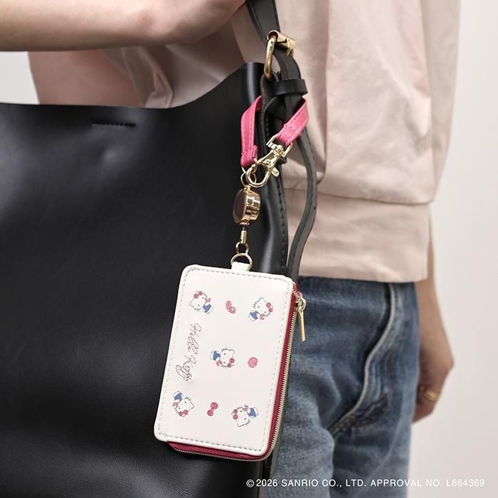 現貨｜Sanrio Hello Kitty Flowering After school memories系列 日版 伸縮帶卡套 散紙包 (LSR-G013-F)