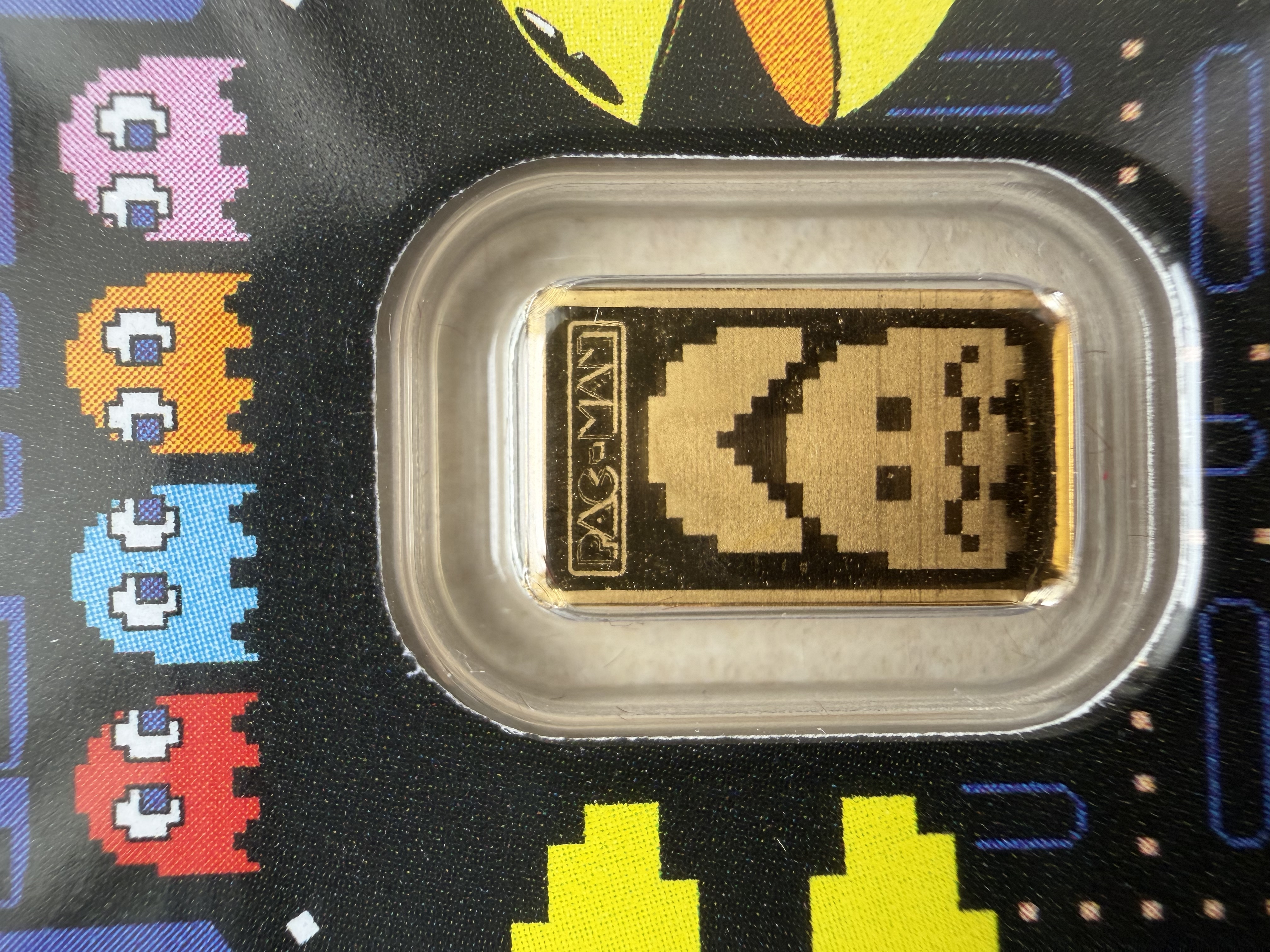 PAMP Pac-Man 1g 🇨🇭Swiss Fine Gold Bar Emas 999.9 (PACMAN)