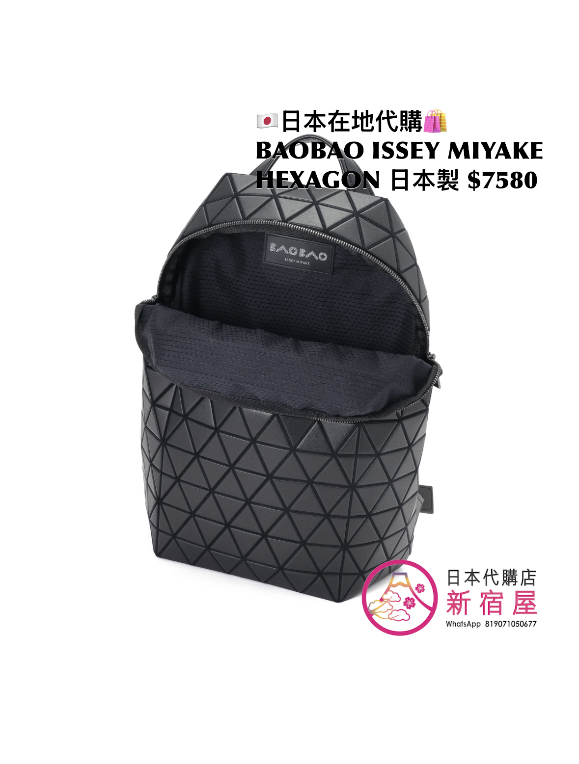 BAOBAO ISSEY MIYAKE HEXAGON