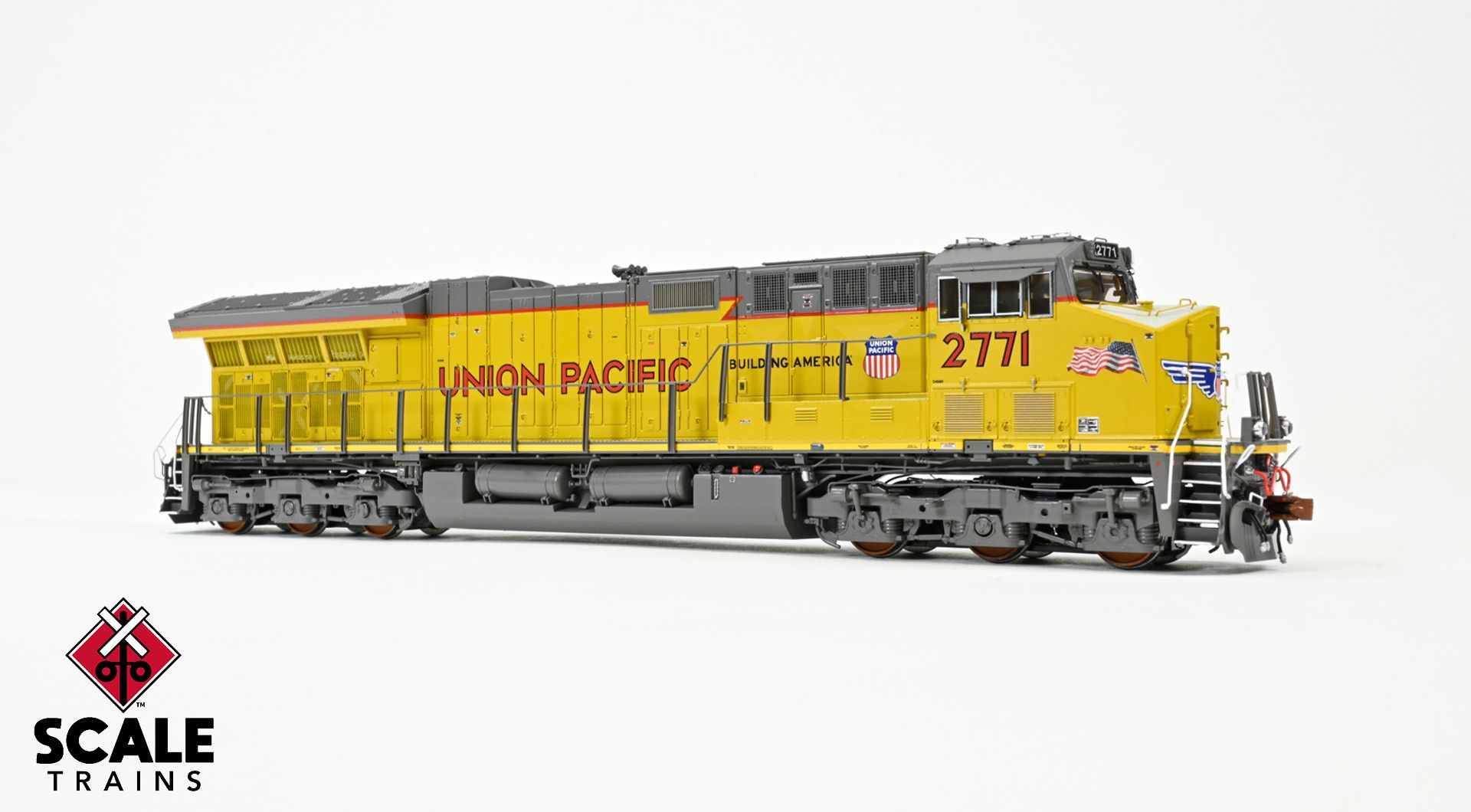 Scaletrains GE Tier 4 GEVO UP ET44AH #2784 Small Flag Scheme 