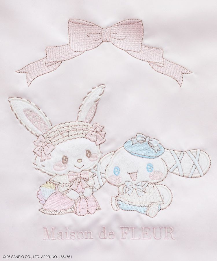 🎀【預訂】Maison de FLEUR × Wish me mell & Cinnamoroll Tote Bag