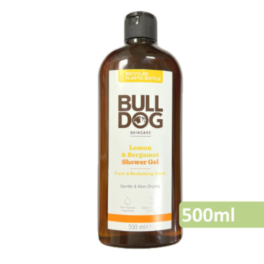 BULLDOG - 清新醒神沐浴露 500ml (檸檬, 橙, 佛手柑) (O) [平行進口]