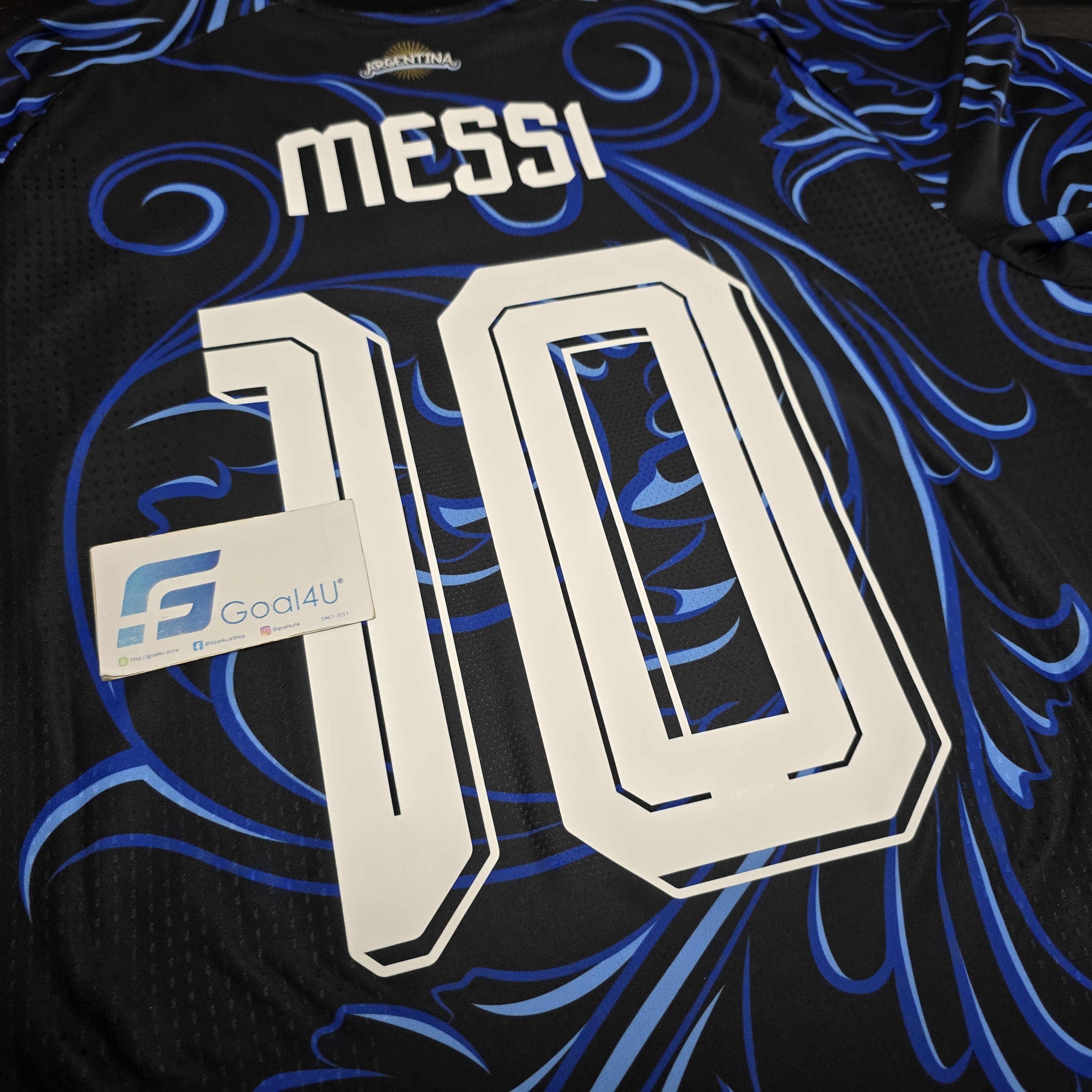 🌀藍色漩渦 Adidas Argentina 阿根廷 2026-27 作客球員版球衣 (可加印字章) JM5901