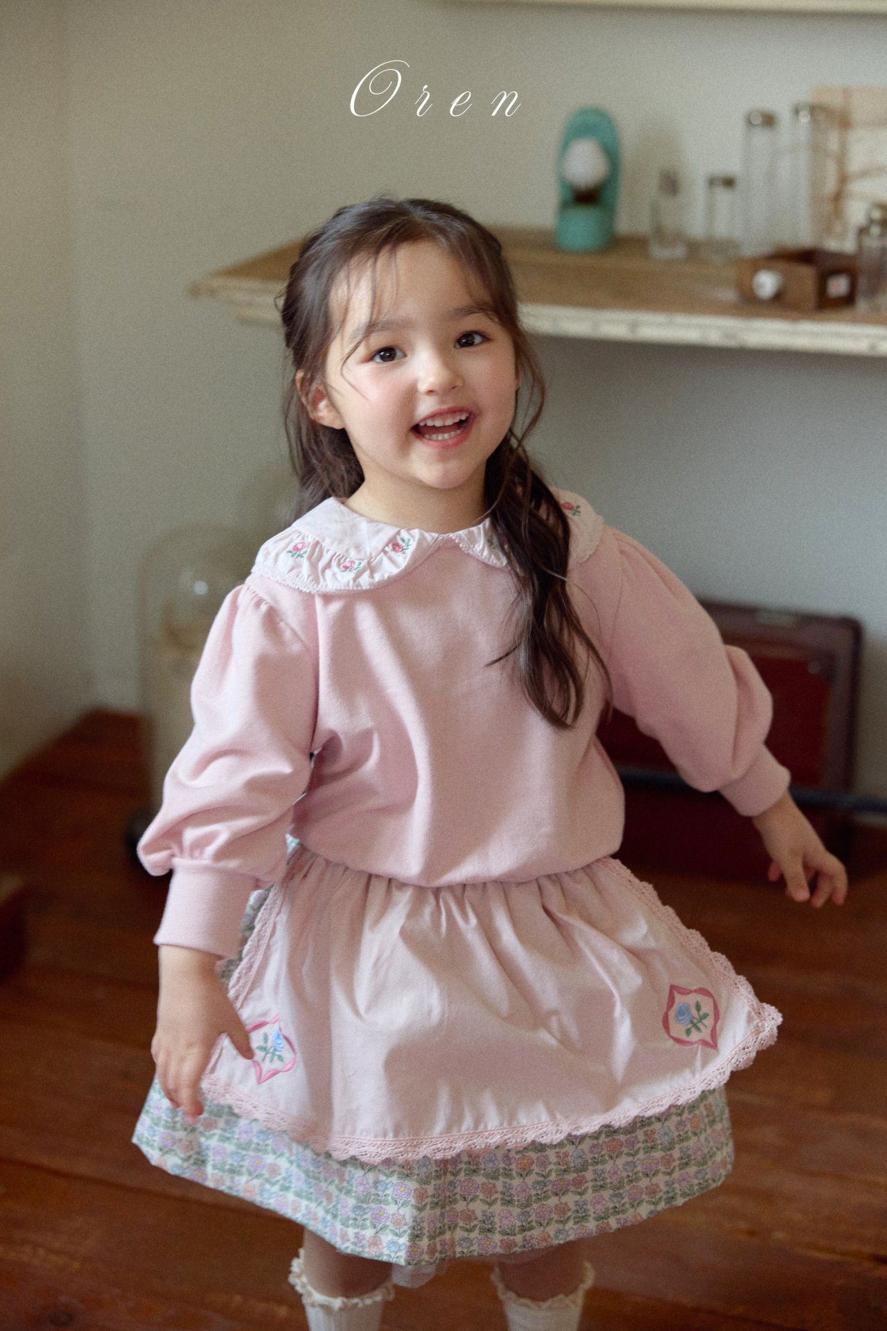 花花 Top / 花花短裙