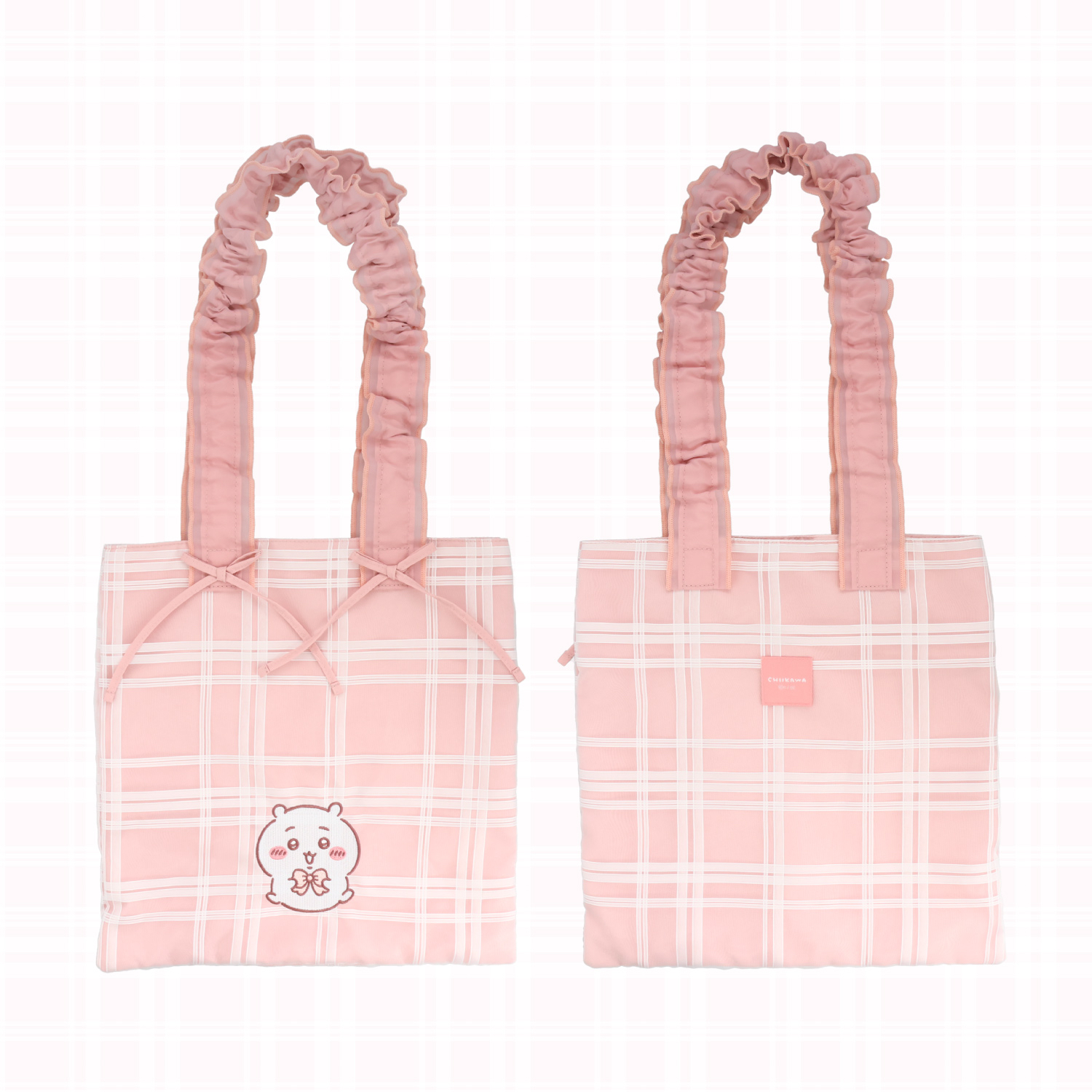 🎀【預訂】 Chiikawa Check Series 手提包 - Chiikawa