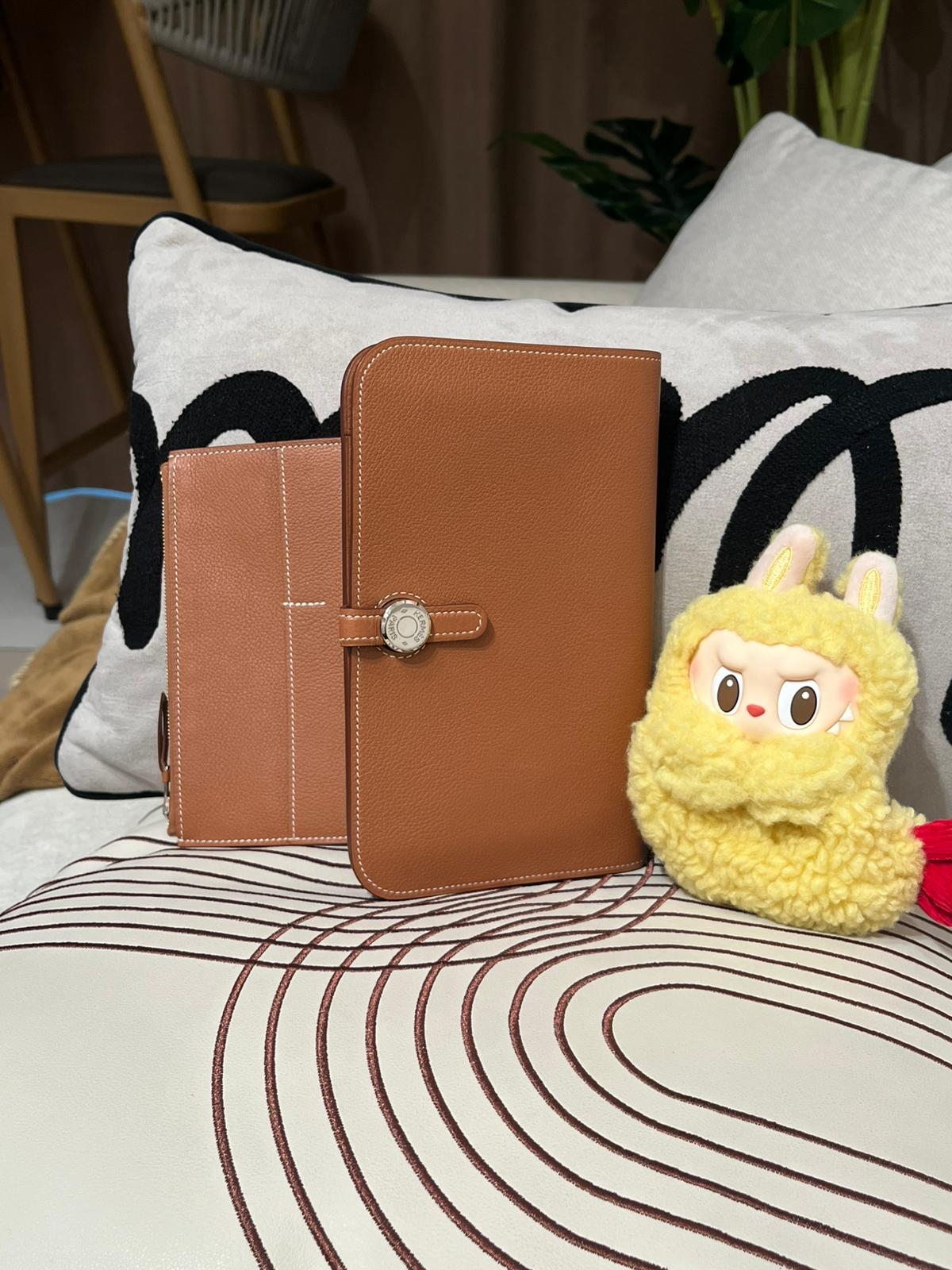 Hermes dogon duo WALLET ,STAMP U 100%Authentic ,unused 未使用品✅box 