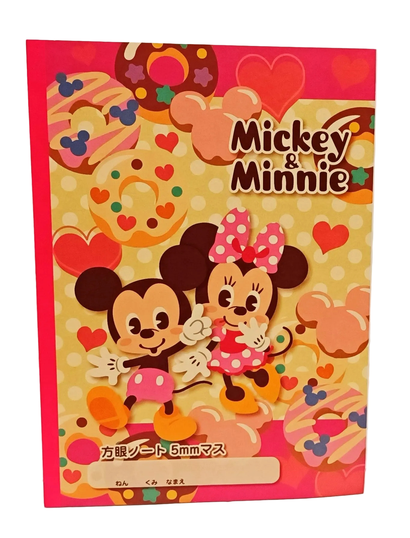 B5 5mm方格筆記本 Mickey And Minnie Mous   (S2611570)
