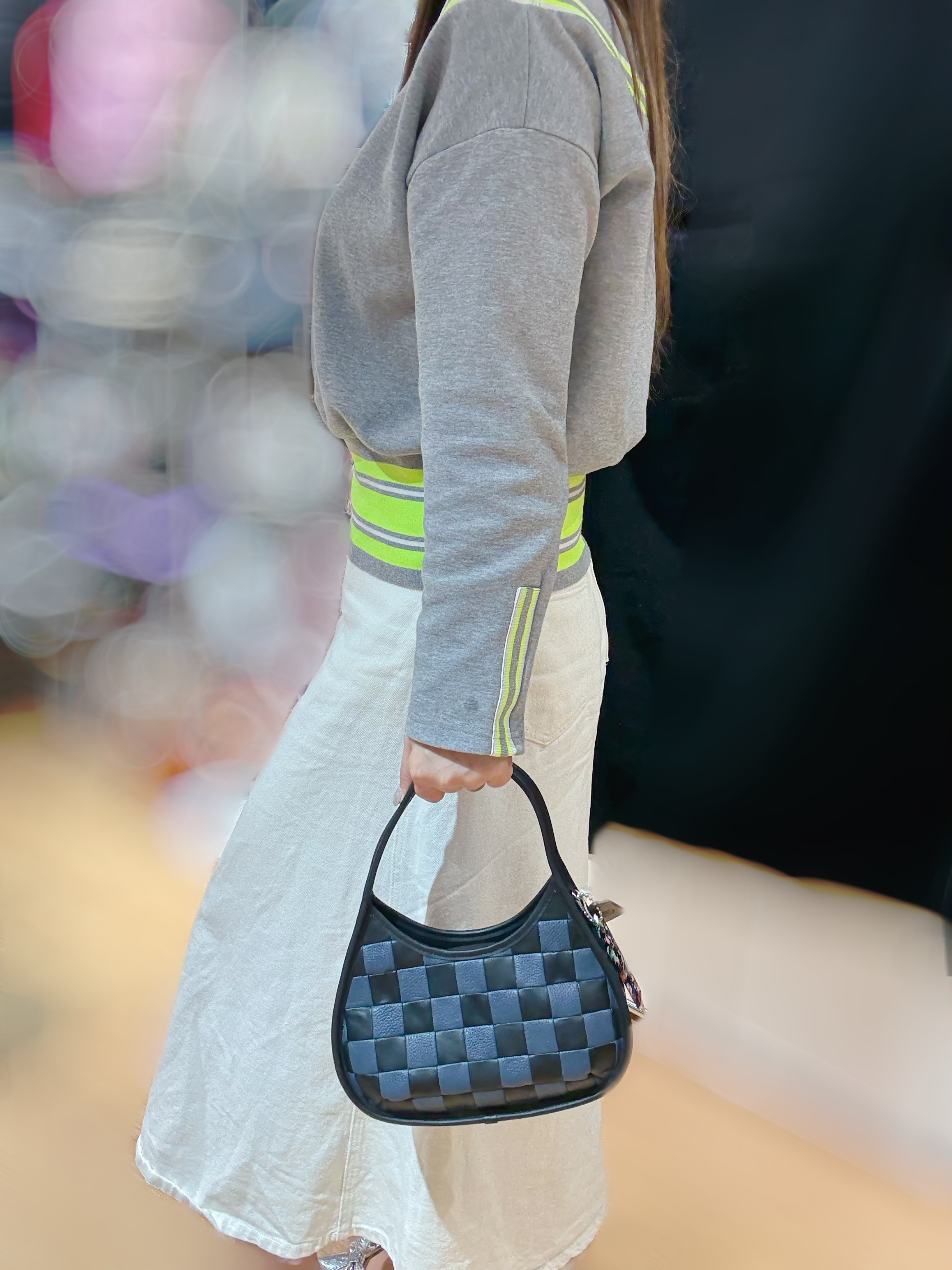 Coach Ergo bag navy/blk/grid