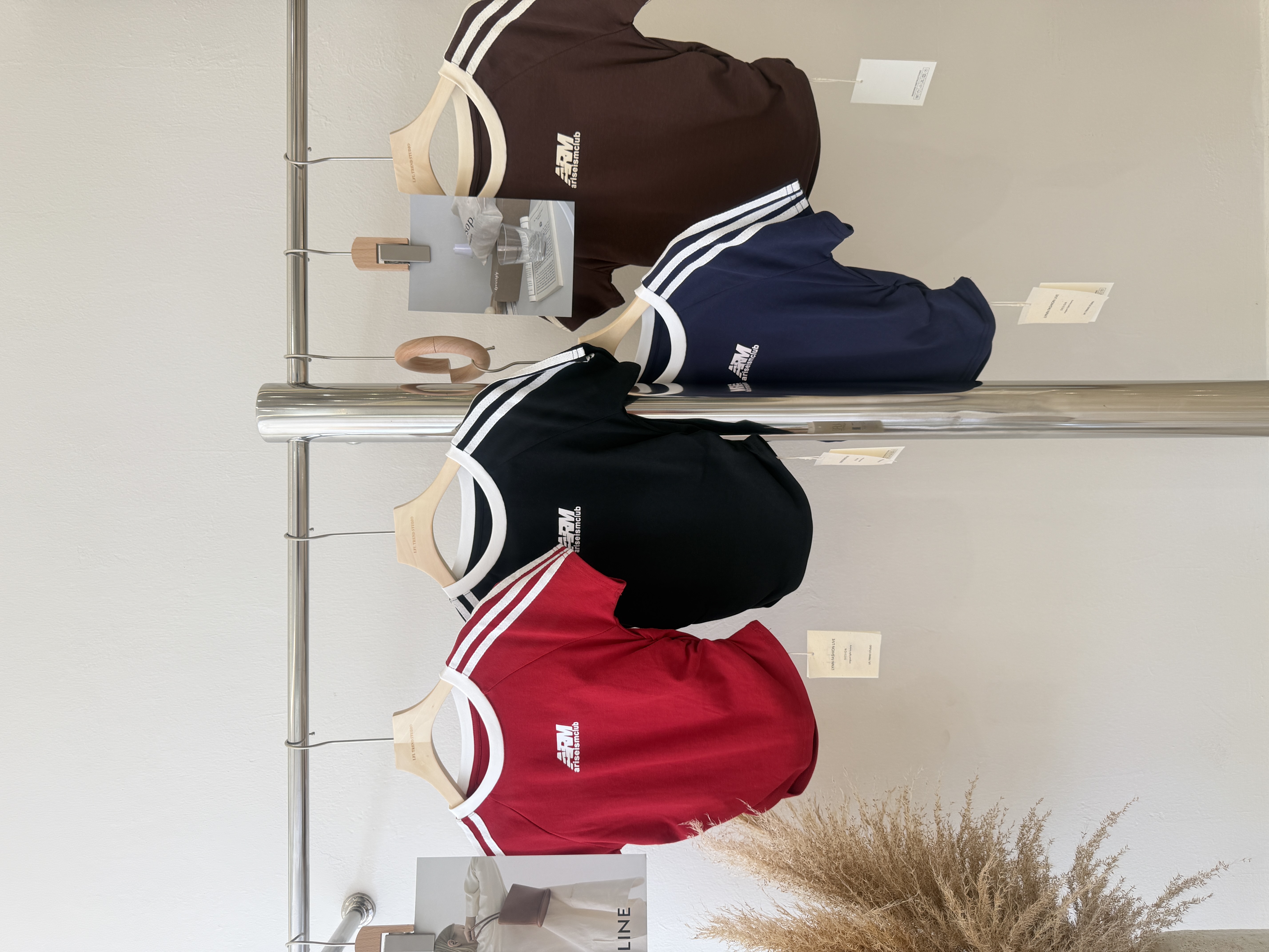 6116 百搭撞色短袖