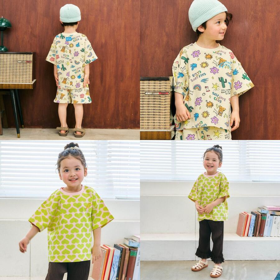 🆕【⭐訂購⭐】 🇯🇵日本直送🌀撞色拼接印花短袖Tee［5款選］🌀[ELDA-0213][260523]