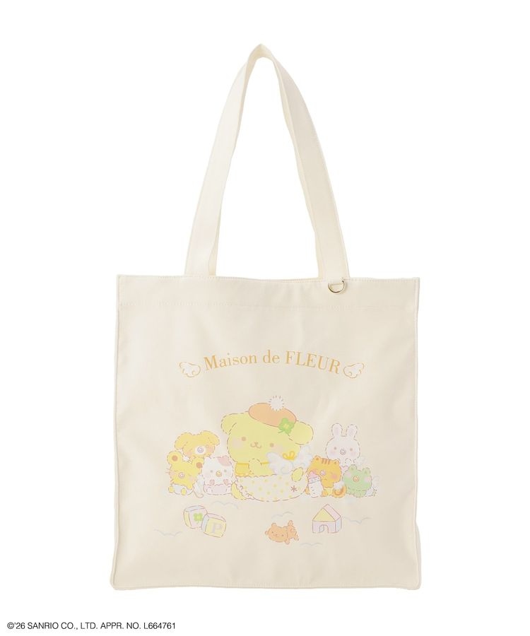  🌸 【預訂】Pompompurin Tote Bag - Maison de FLEUR  x Pompompurin