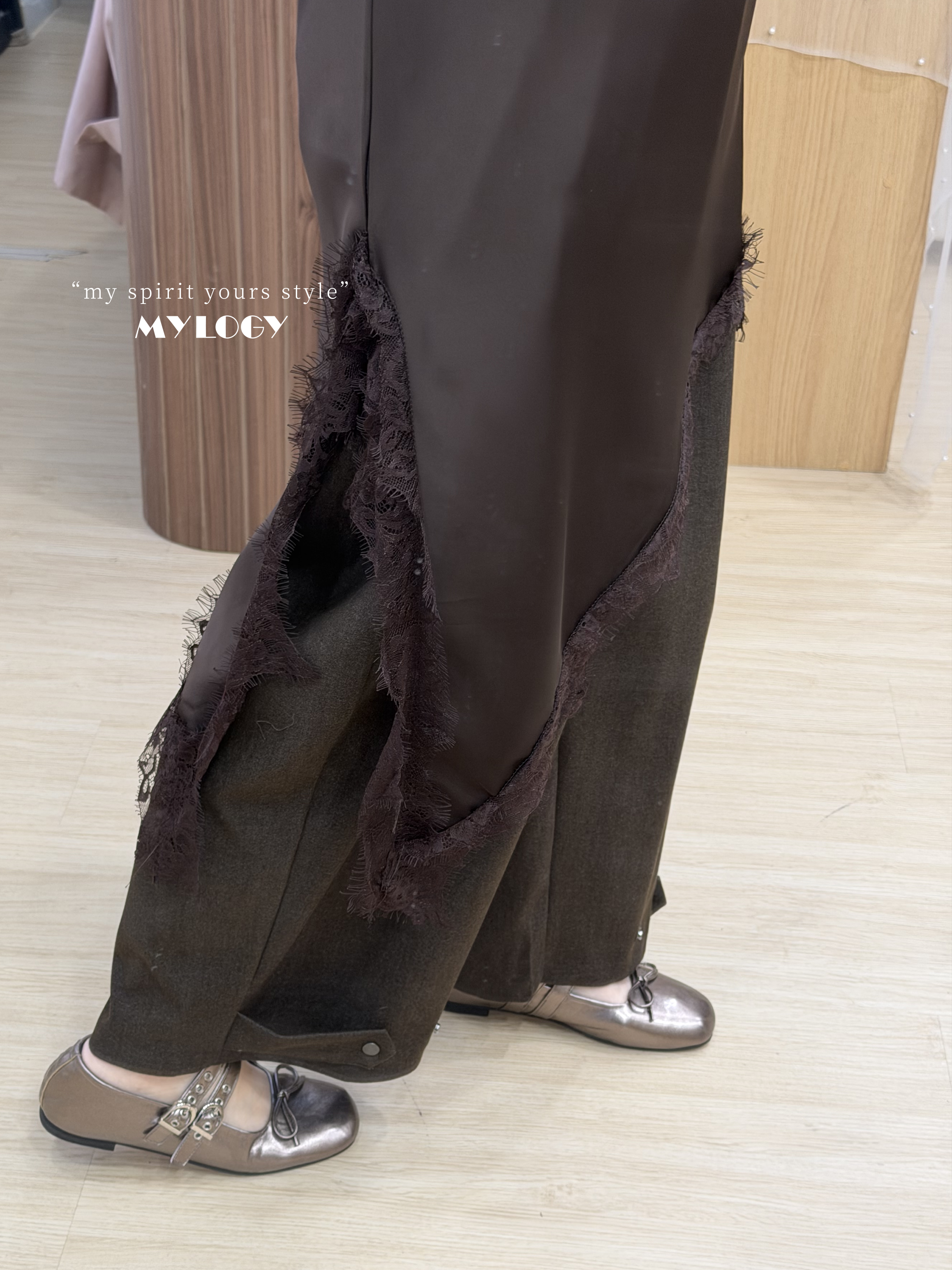 氣質肉肉都很收斂～靚cut！2-ways繭形西褲 CK0009