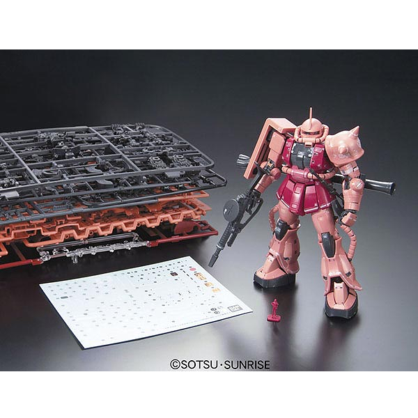 1/144 RG MS-06S ZAKU II CHAR AZNABLE CUSTOM MODEL
