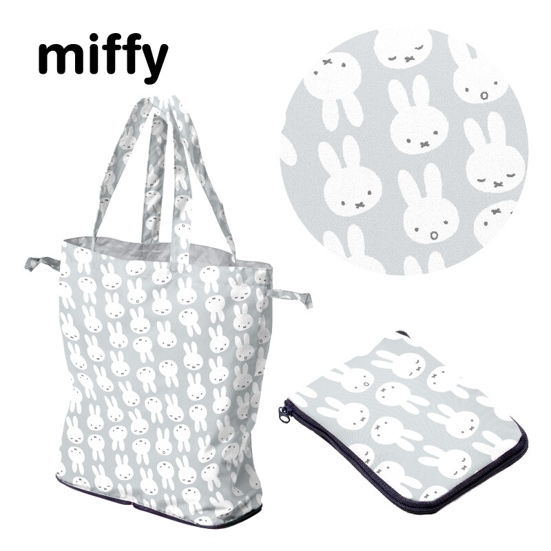預購 miffy 2026 跣水 摺疊 環保袋 MIF-631BG