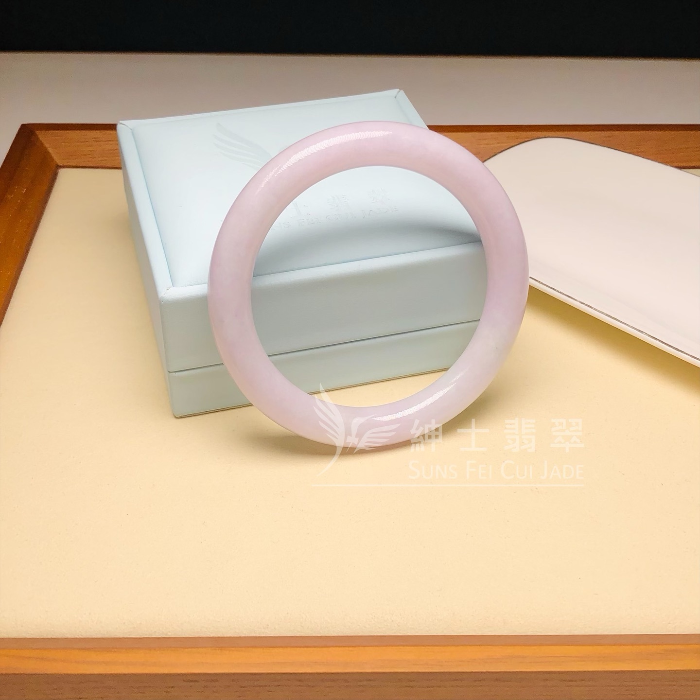 木那粉紫春彩圓鐲61.7mm