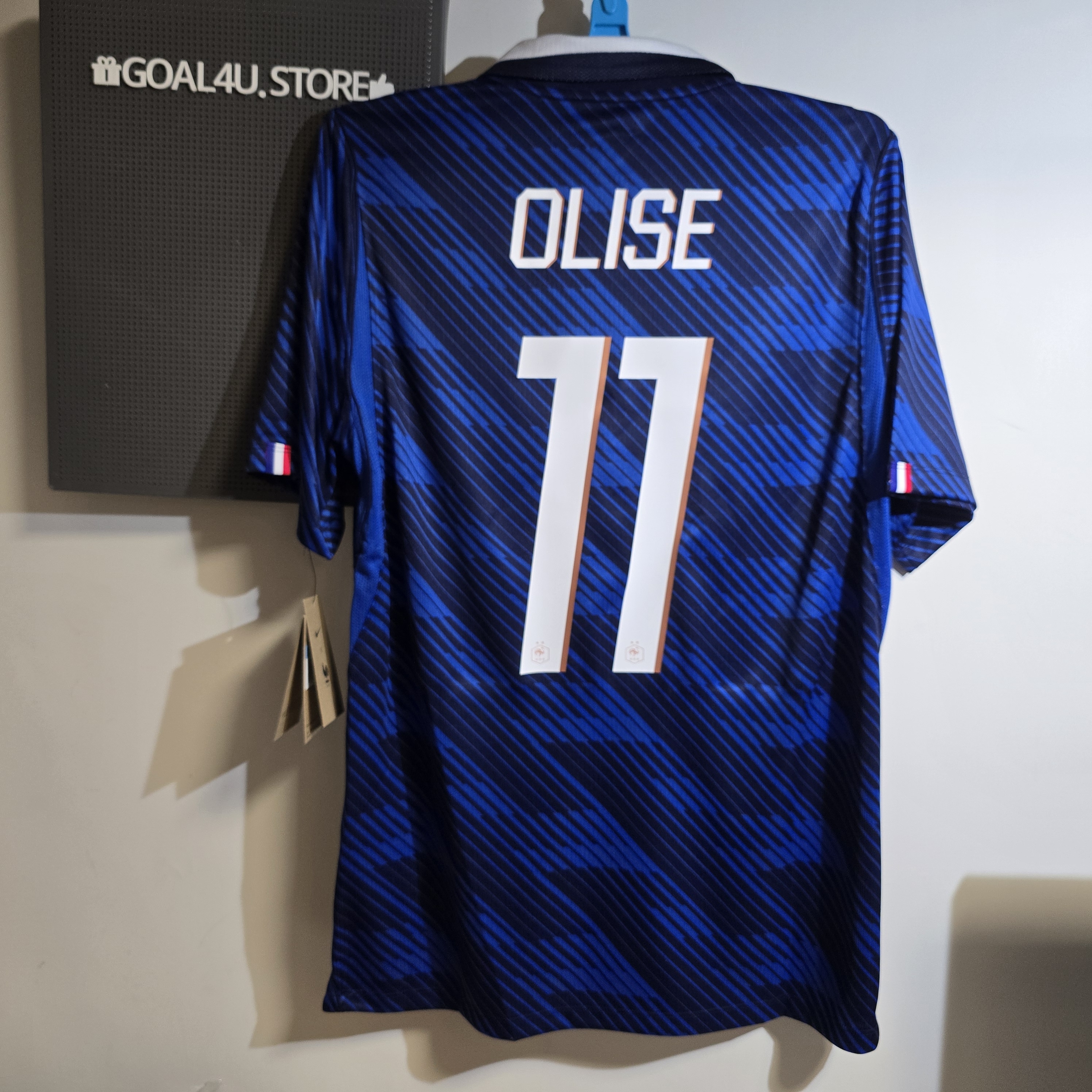 #部分碼現貨 🗽致敬自由女神 Nike France 法國 2026-27 主場球迷版球衣 (可加印字章) IB5300