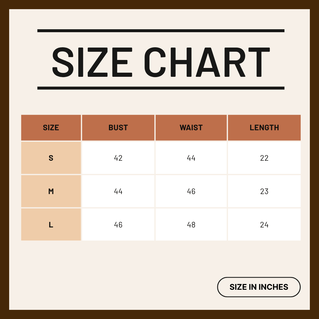T9510 - Biskut Butang Boxy Shirt