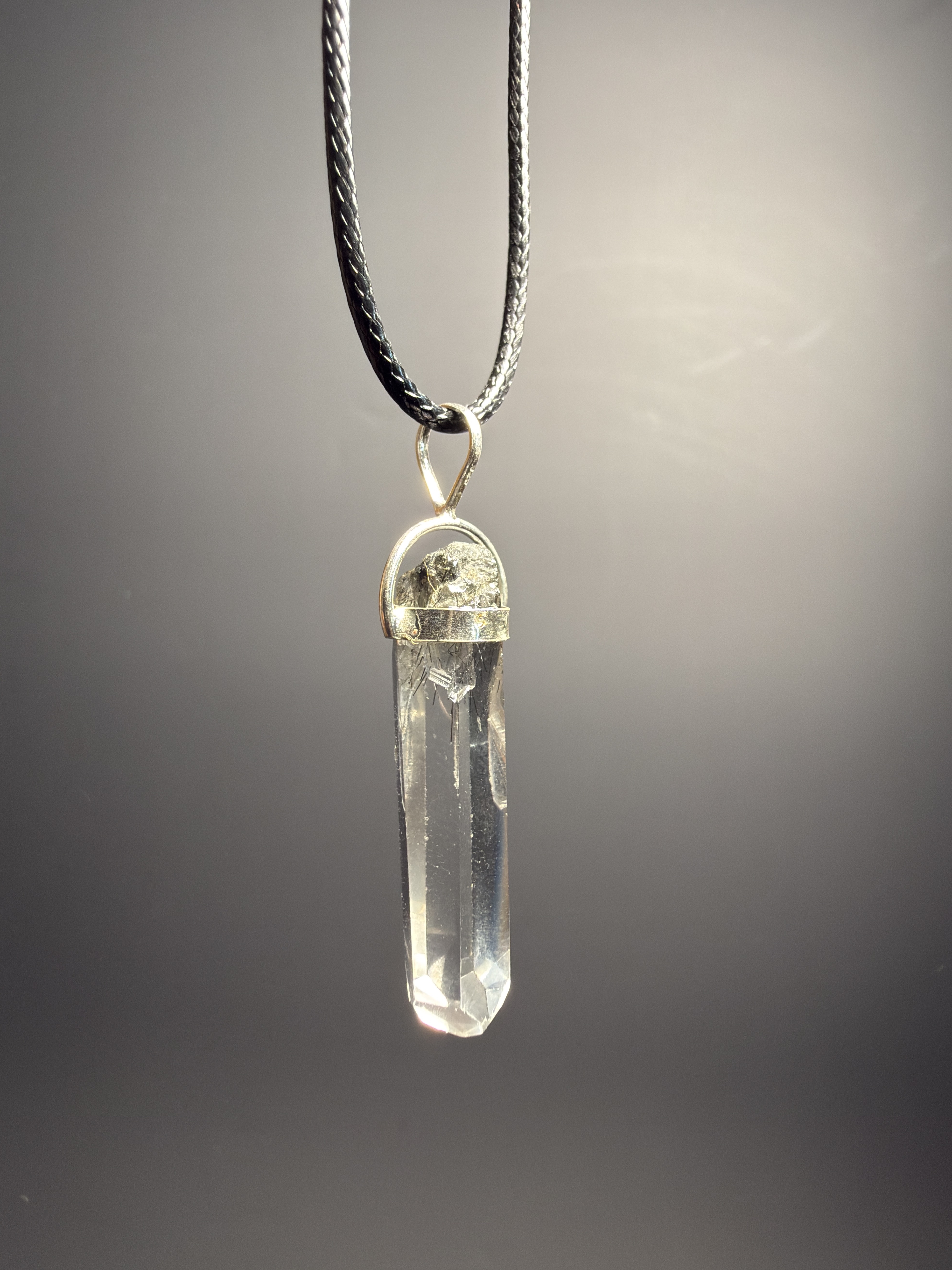 巴西黑髮晶吊咀 （36.6mm) (option 6)