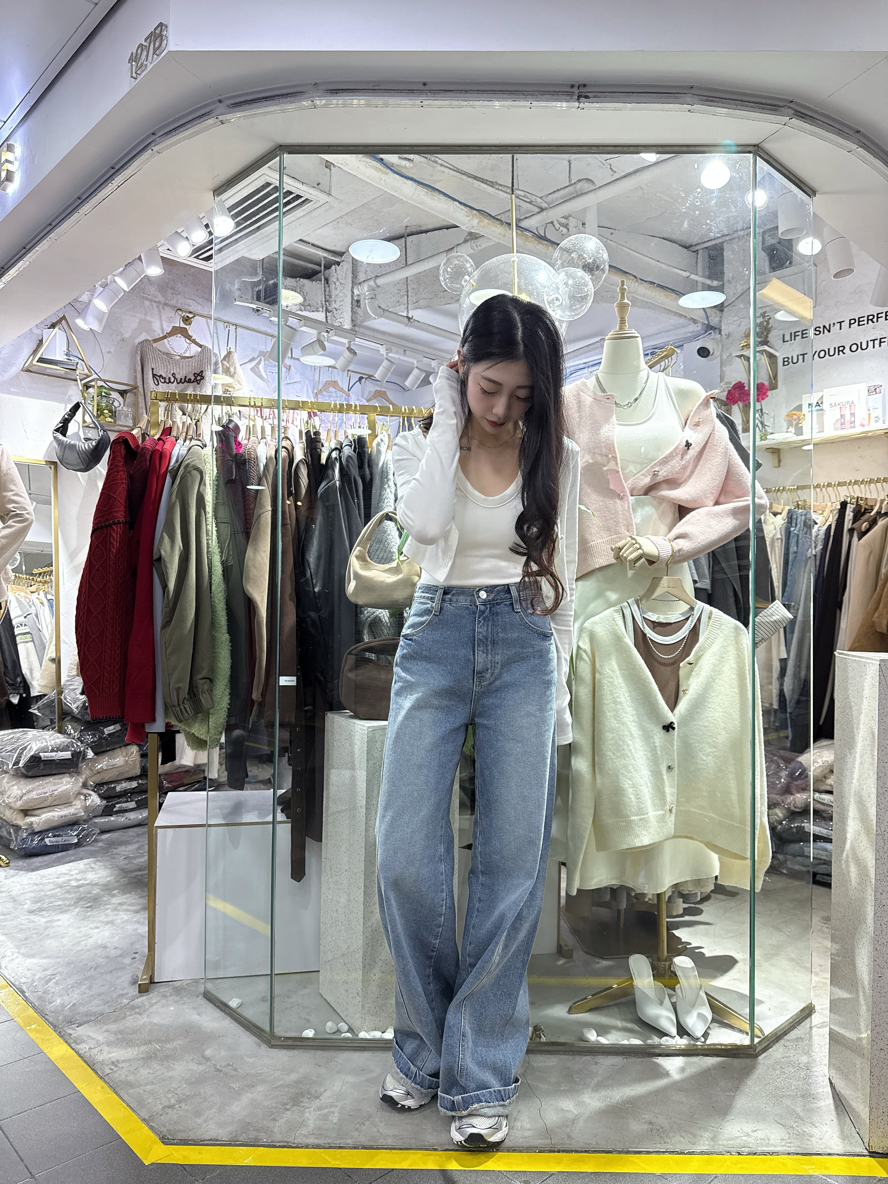 S08 背心+ 扣鈕Top set