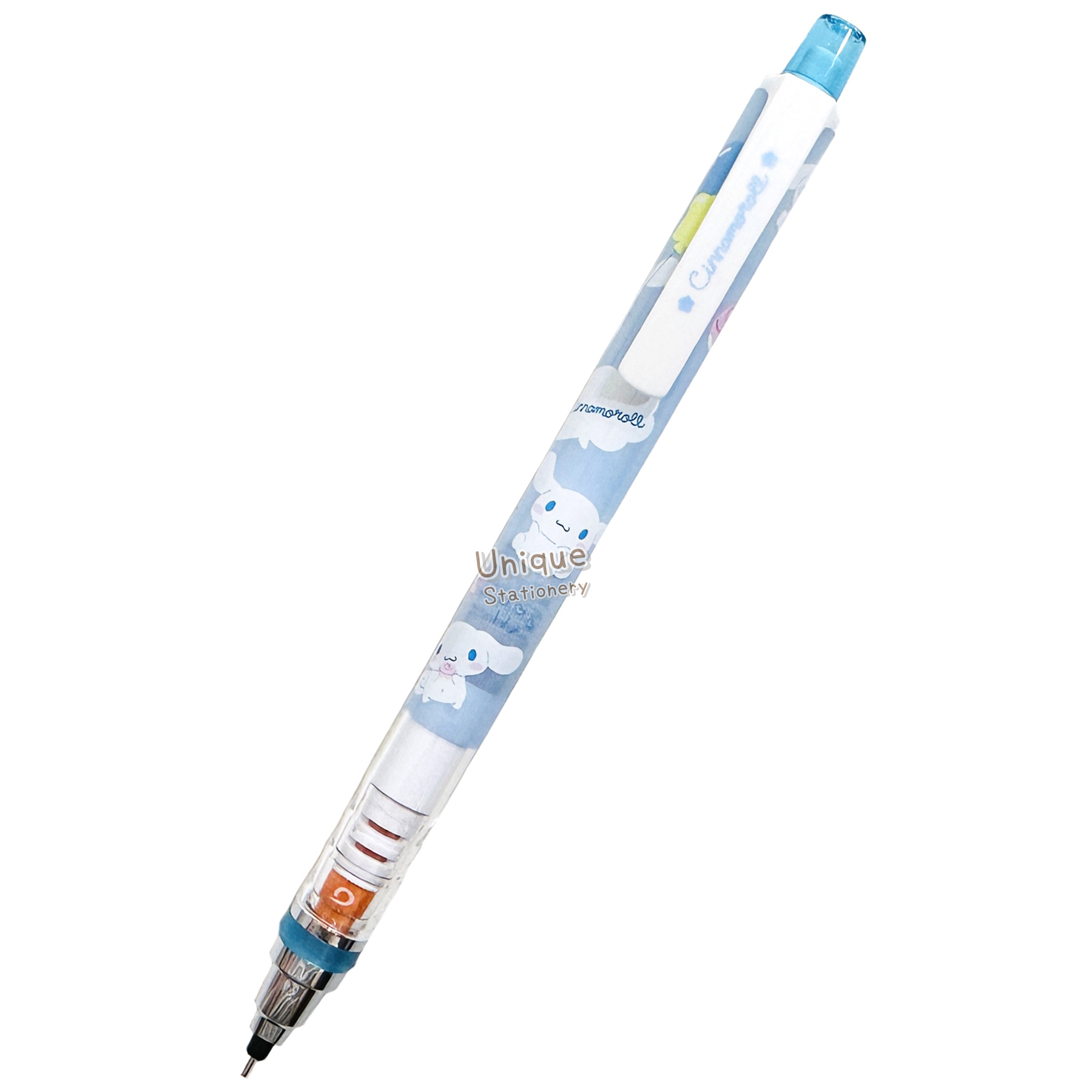現貨｜Sanrio Cinnamoroll 玉桂狗 日版 Uni KURU TOGA 0.5mm 不斷芯旋轉自動 鉛芯筆 (306742)