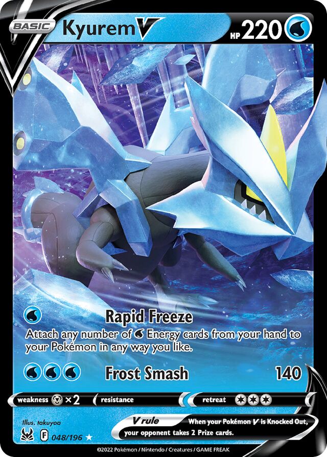 Pokemon TCG Lost Origin - Kyurem V-048/196