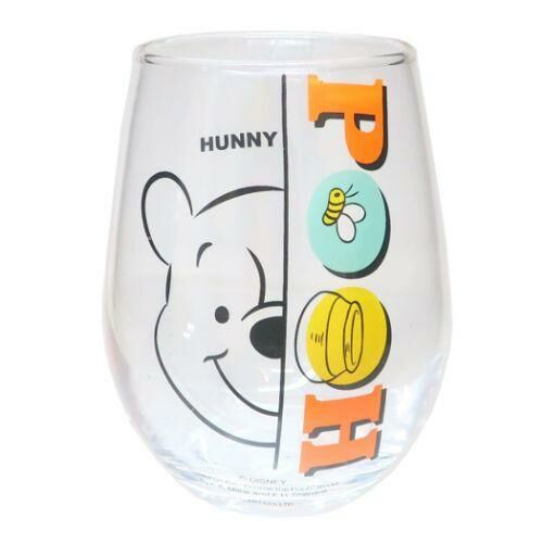 [現貨] [日本製]  POOH ｜ くまのプーさん ガラスコップ 丸グラス｜ 玻璃杯 {TF2310266}