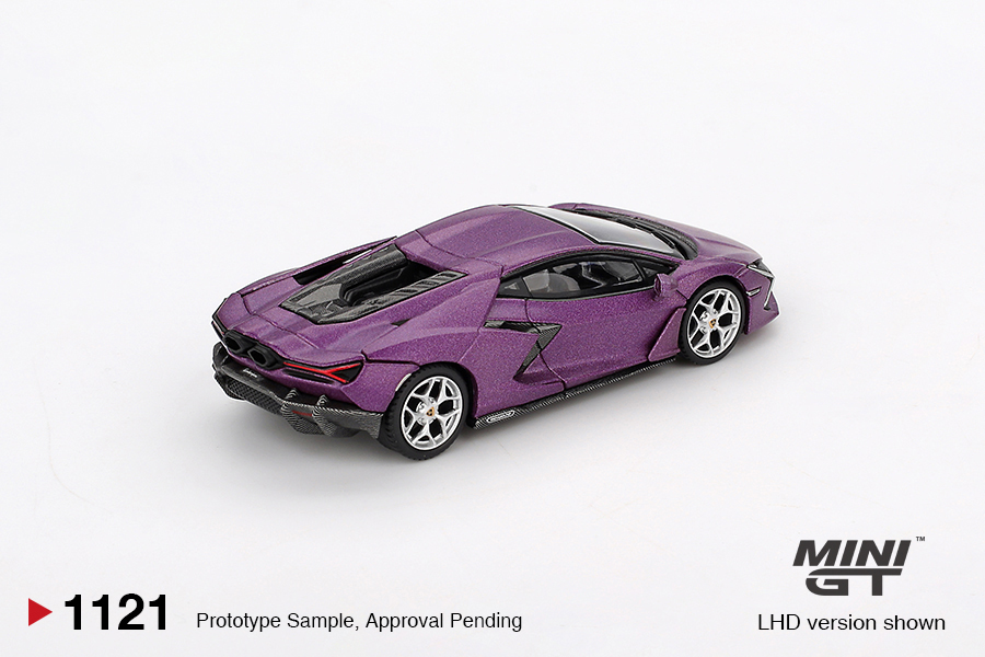 Mini GT 1/64 Lamborghini Revuelto Viola 30th Matte - MGT01121-BL