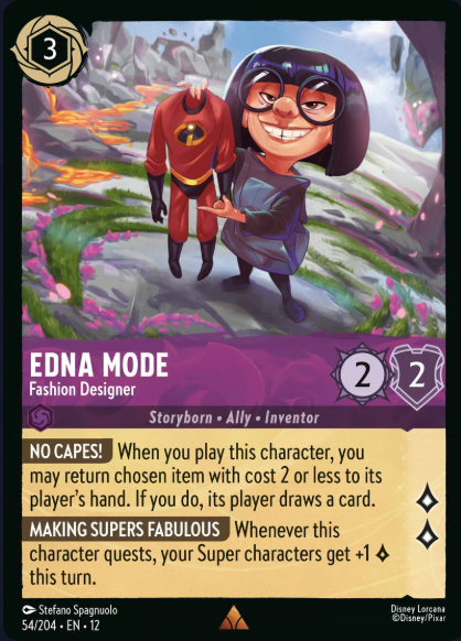 54/204 Edna Mode - Fashion Designer R