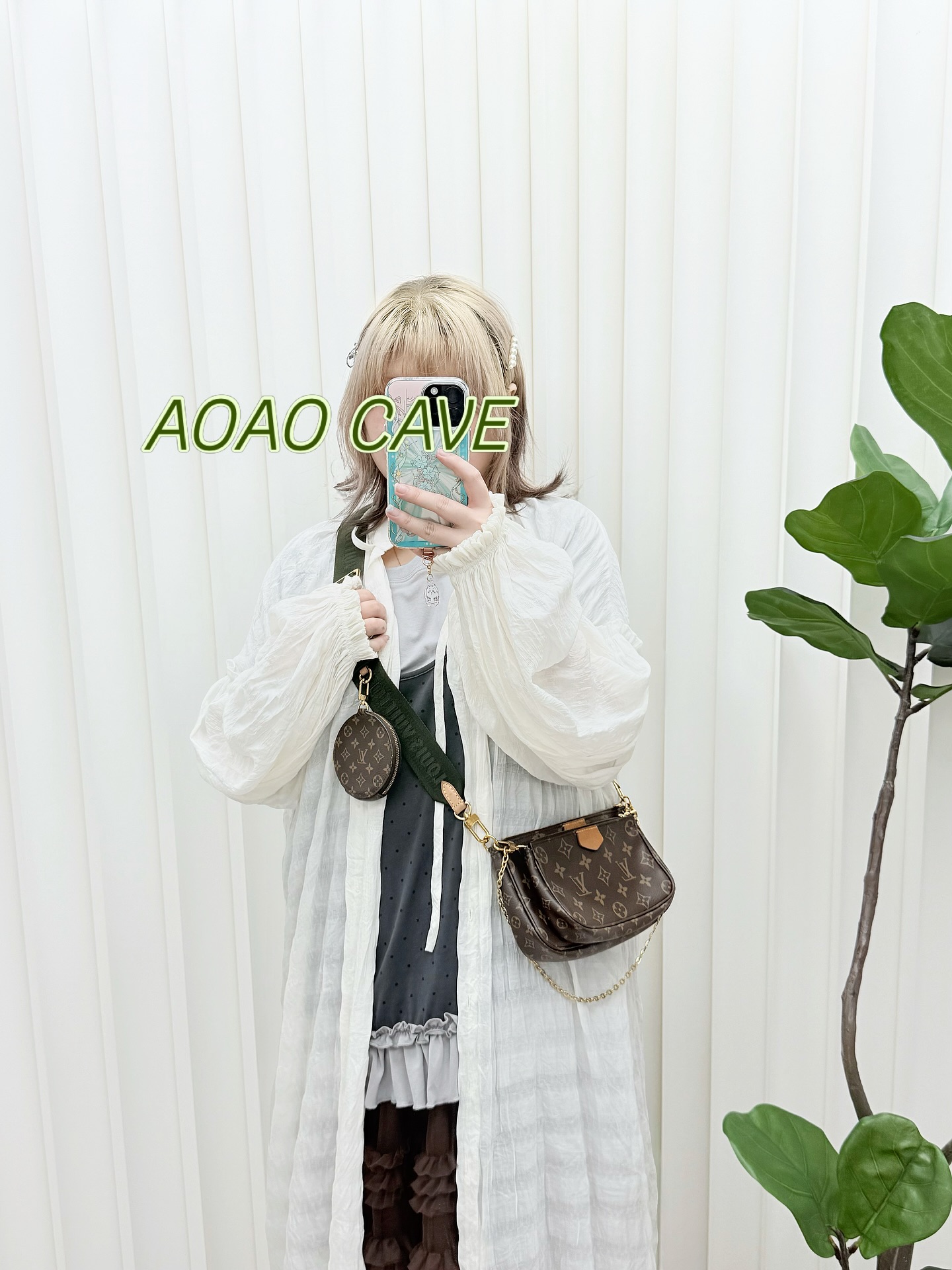 LV🤍PRE OWNED 5 in 1 Multi Pochette 晶片款 斜肩包🤎