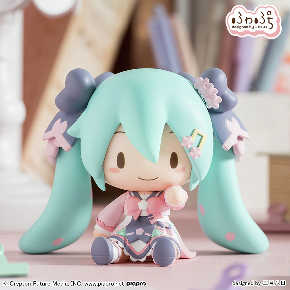 SEGA - [Fuwa Petit景品]《初音未來》初音-新學期- Q版造型