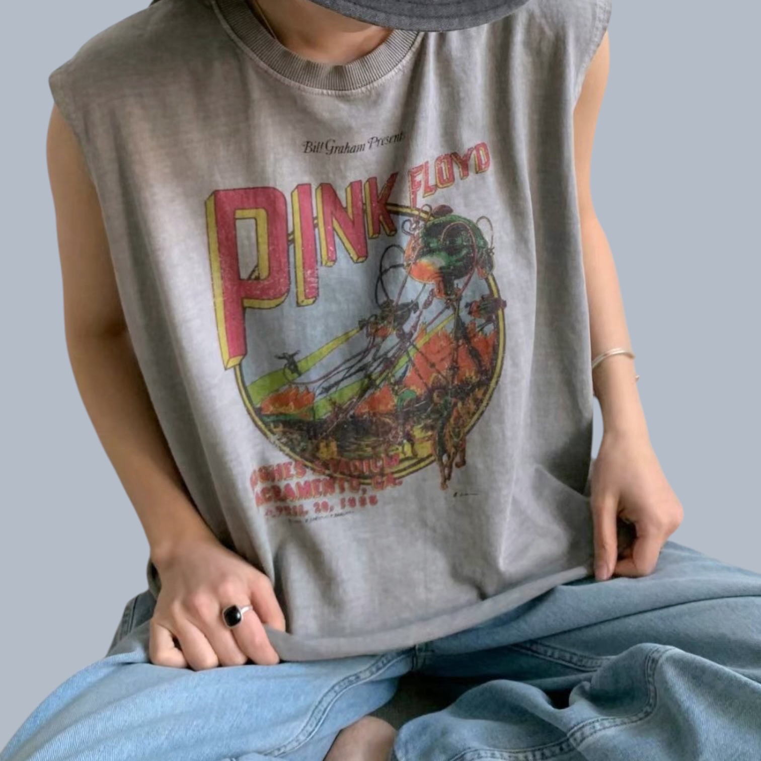221425 “Pink Floyd” 背心