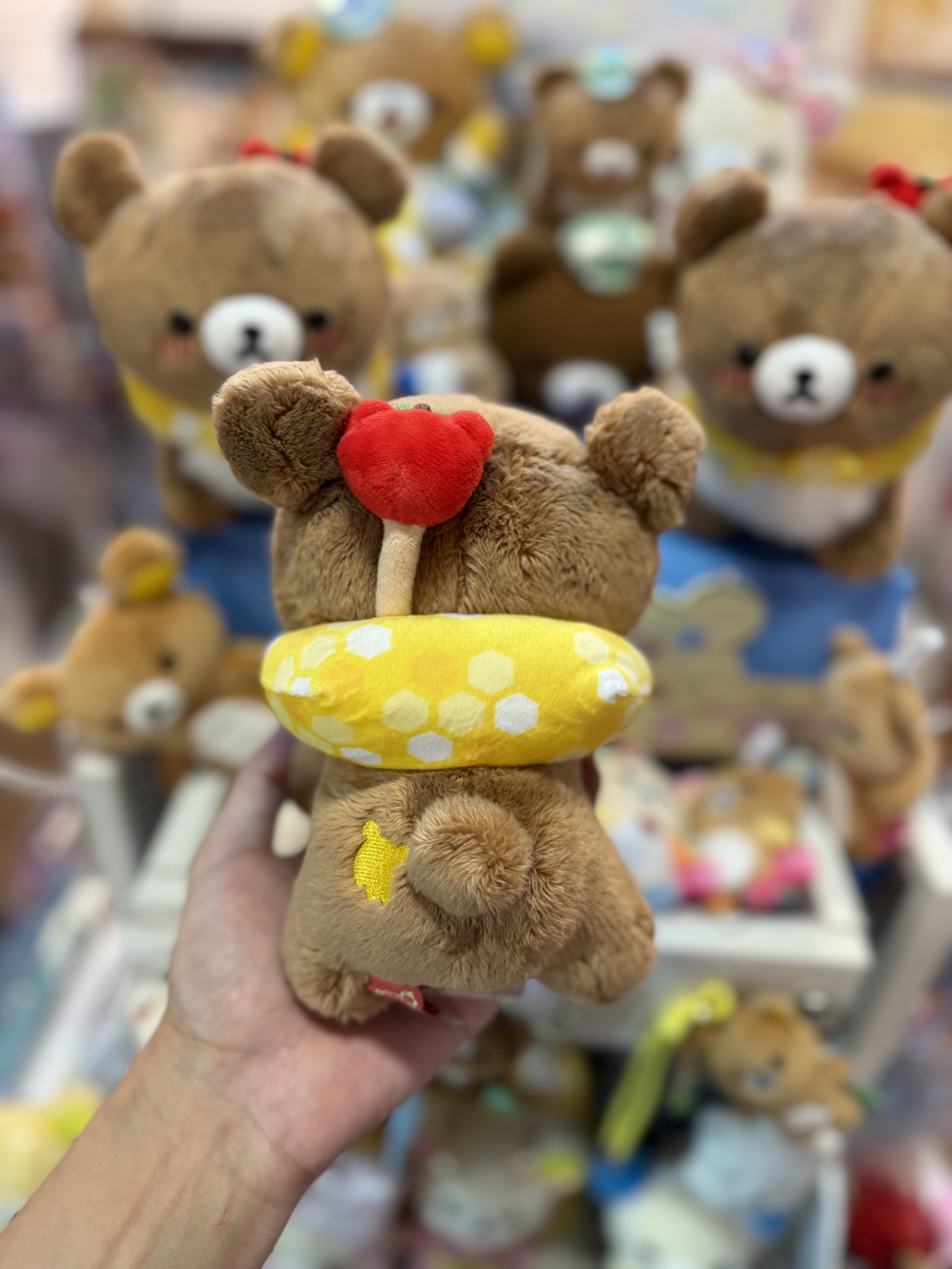 《現貨》全新日本小熊10週年紀念巡迴pop up店限定小熊探險隊系列爬爬公仔