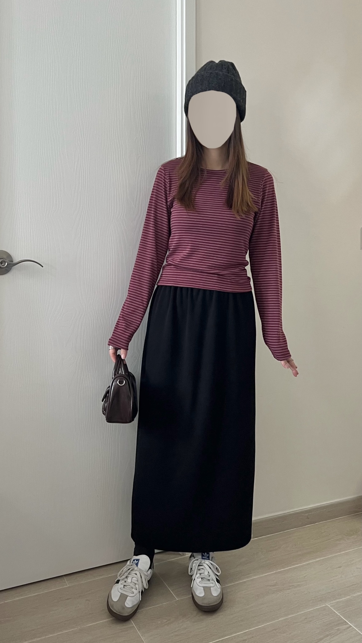 甜甜價 莓果親膚間條衫 現貨