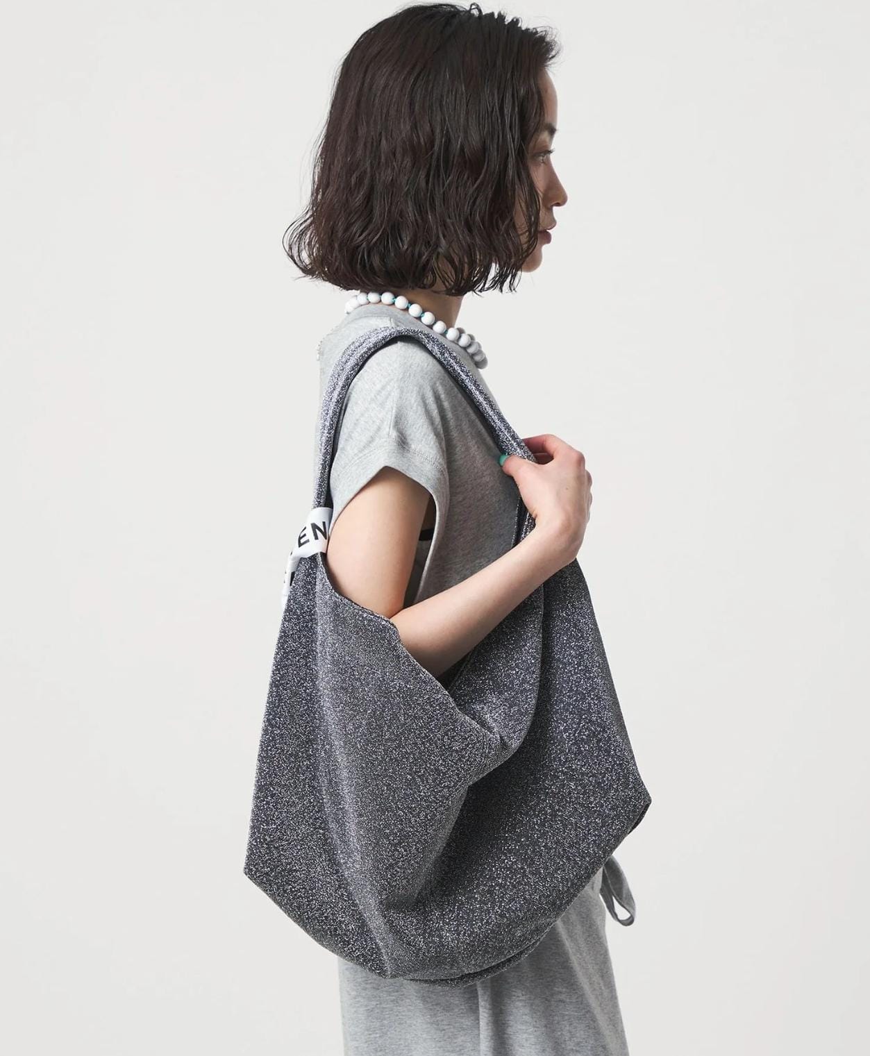 CITEN Metallic One Handle Tote