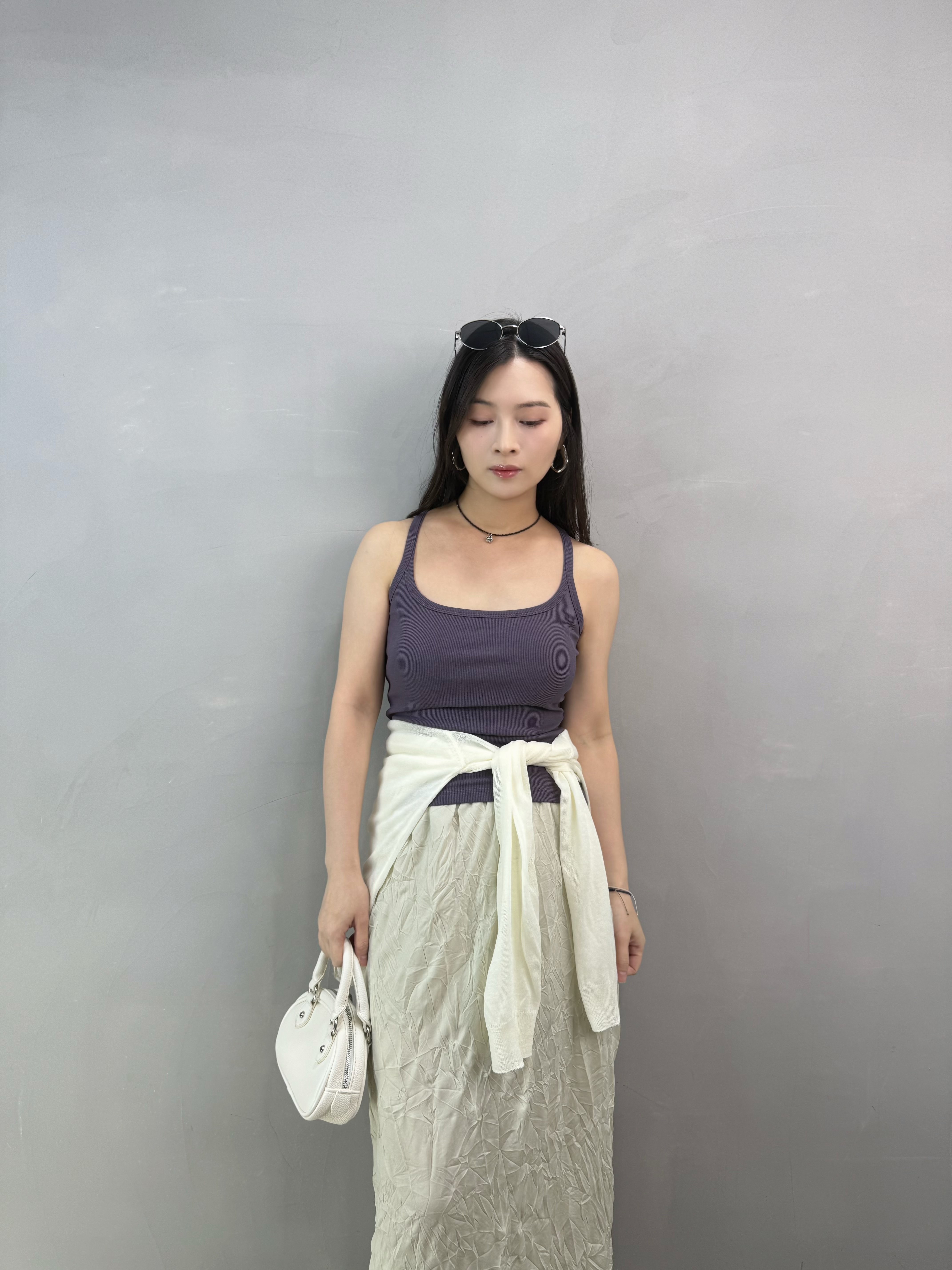 B08 工字背長Bra Top