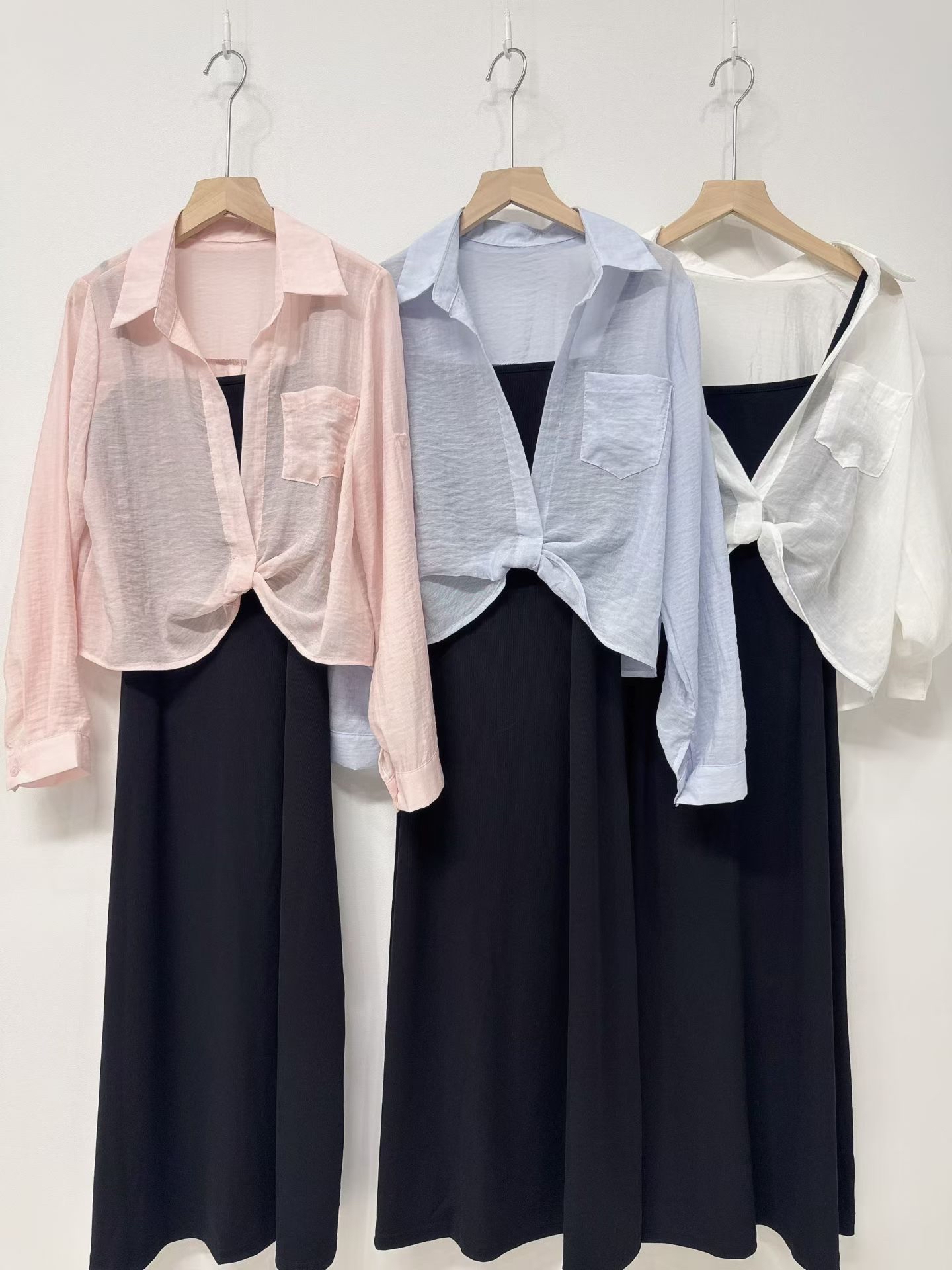 Lu059 斯文氣套裝連身裙