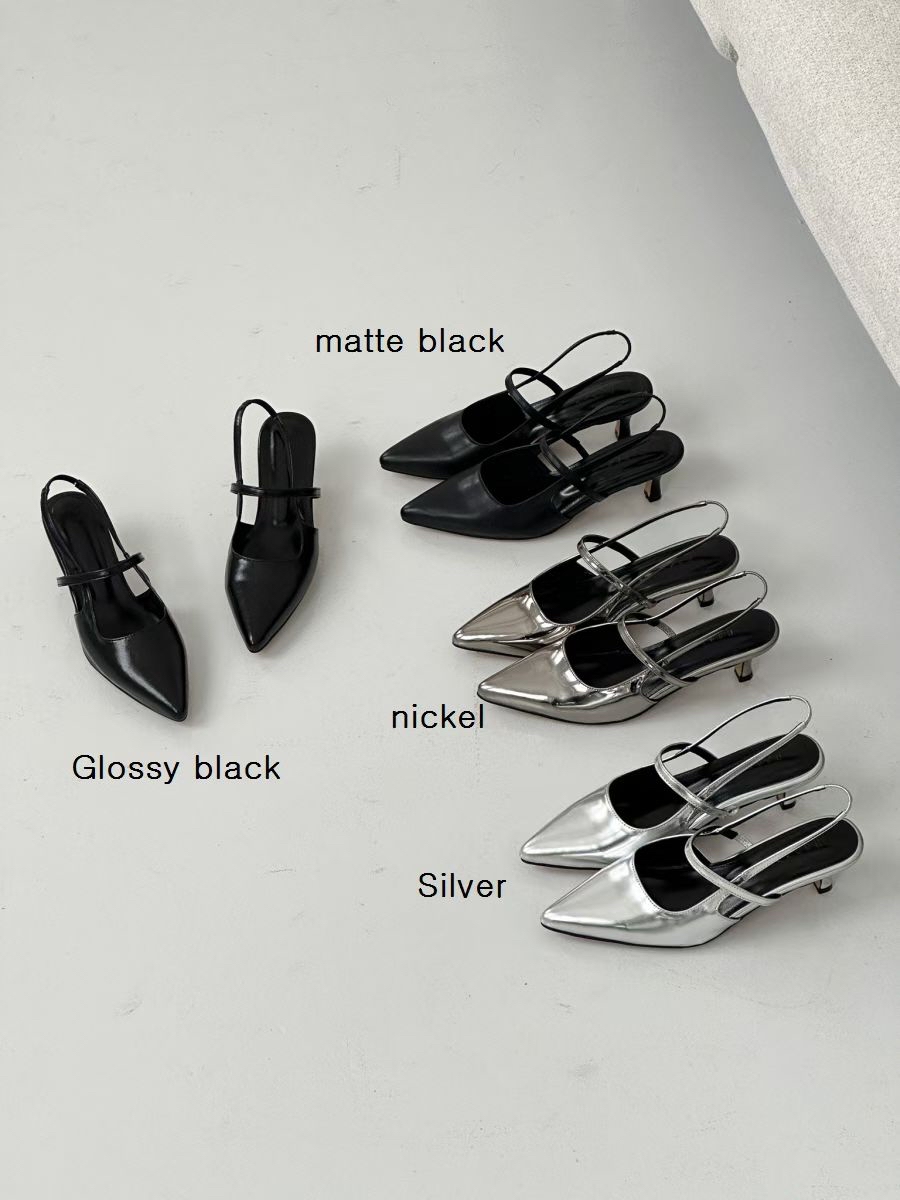 26SS/ 6CM STRAP HEELS