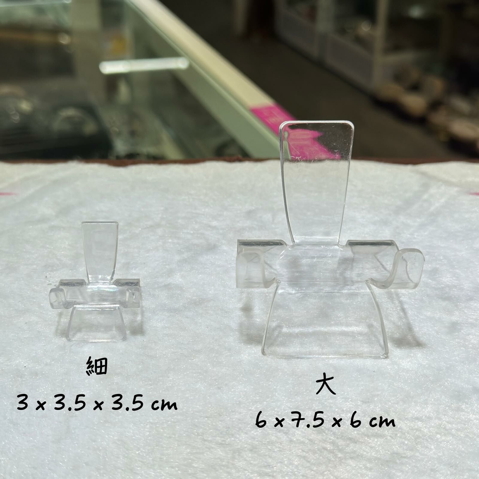 透明膠架